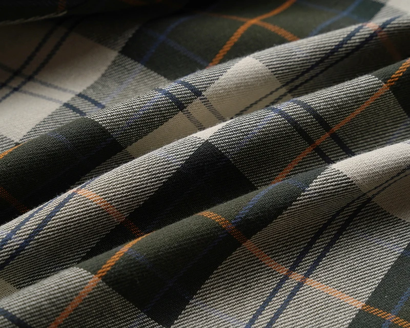 Klassische Jagdjacken aus gewachstem Baumwollstoff für Herren, Canvas-Arbeitsjacke mit Cordkragen, kariertem Futter, Freizeitmantel, Arbeitskleidung für Herbst und Winter – Detail 8