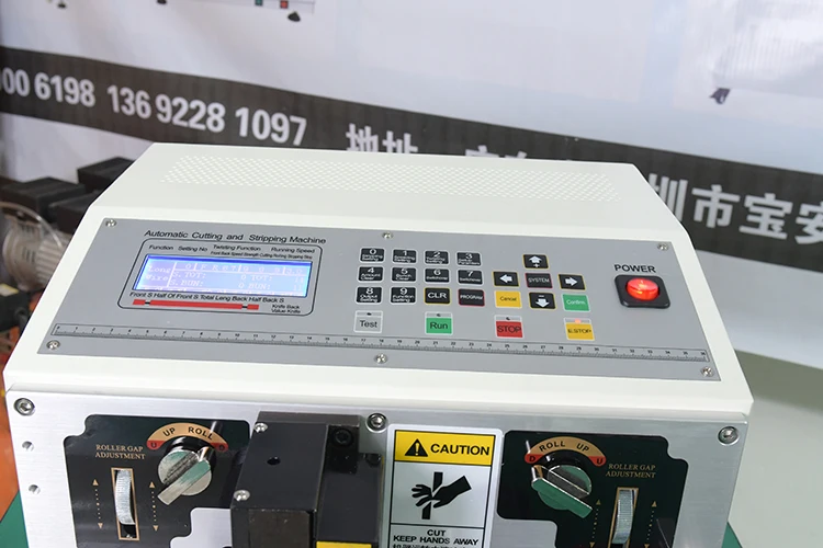 High Efficiency Full Automatic Wire Cutting Stripping And Twisting Machine 800-4.5N Cable Manufacturing Equipment