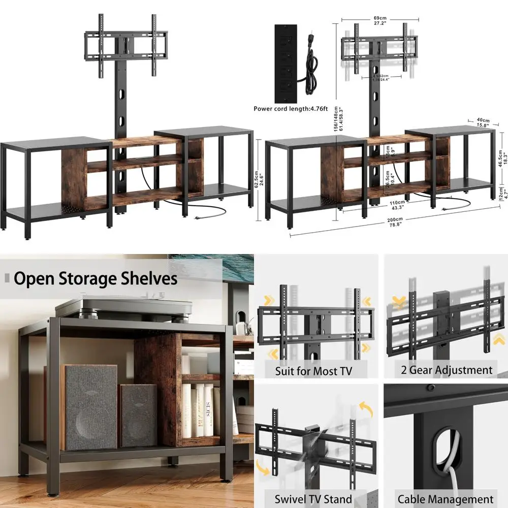 Large 79 Inch Tv St… - image