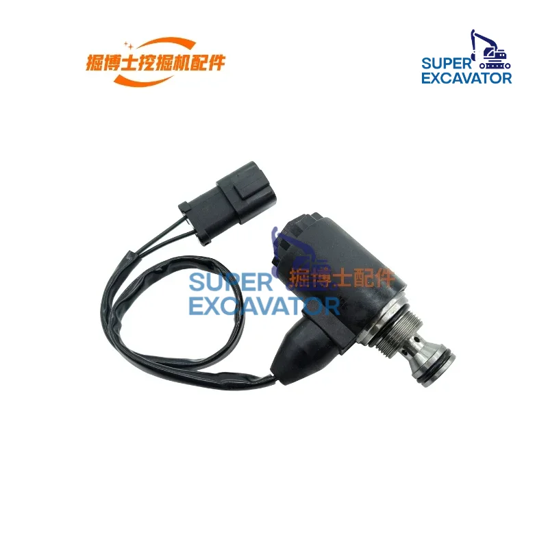 For Komatsu Loader WA320-3Short pilot rotary rotary solenoid valve assembly solenoid coil Excavator