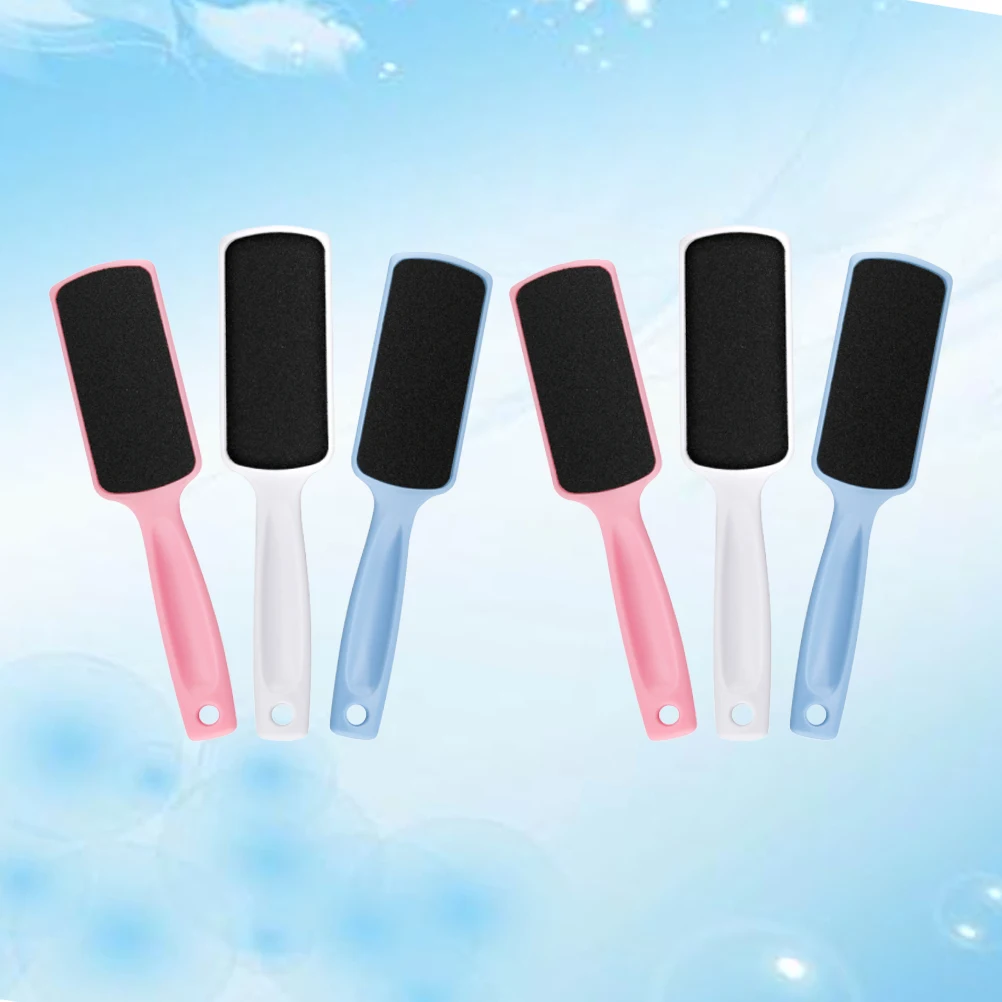 

6 Pcs Get Rid of The Skin and Feet Pedicure Care Accessory Exfoliating Scrub File Remover Foot Tool Sand Paper