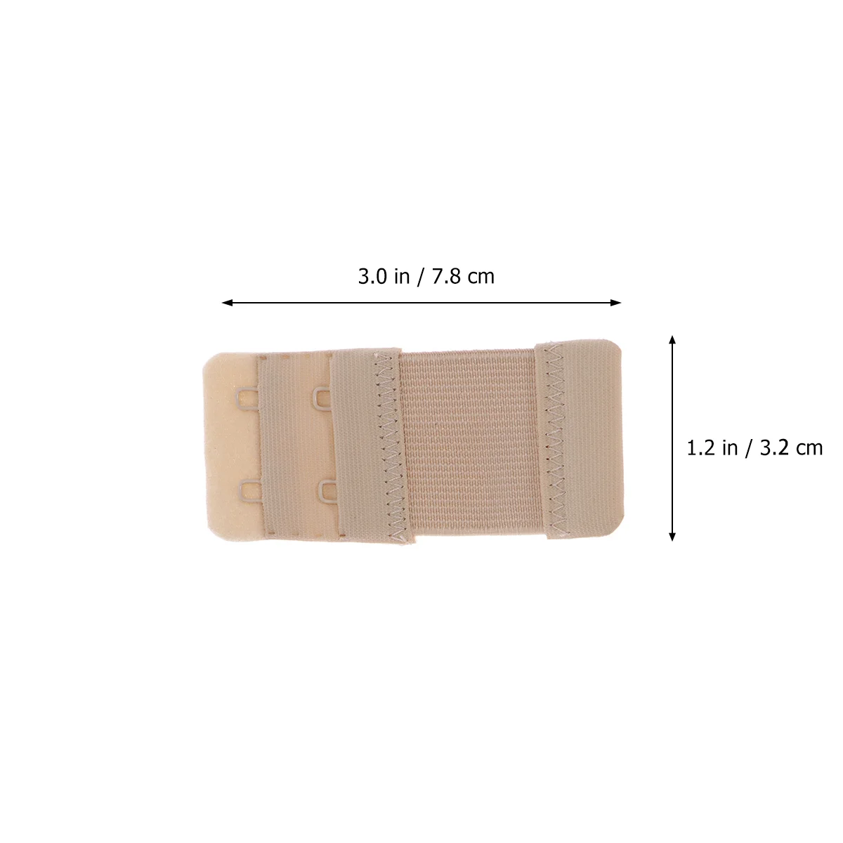 Lingerie Extensor Strap Extender para Mulher, 2 Gancho, Fivela Estendida, 3 Pcs