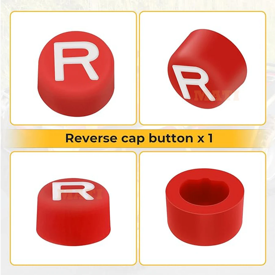 Reverse Cap Button for Honda FourTrax 300 Rancher 350 420 Foreman 400 450 500 Recon 250 TRX300EX TRX250EX TRX250X TRX350 TRX250
