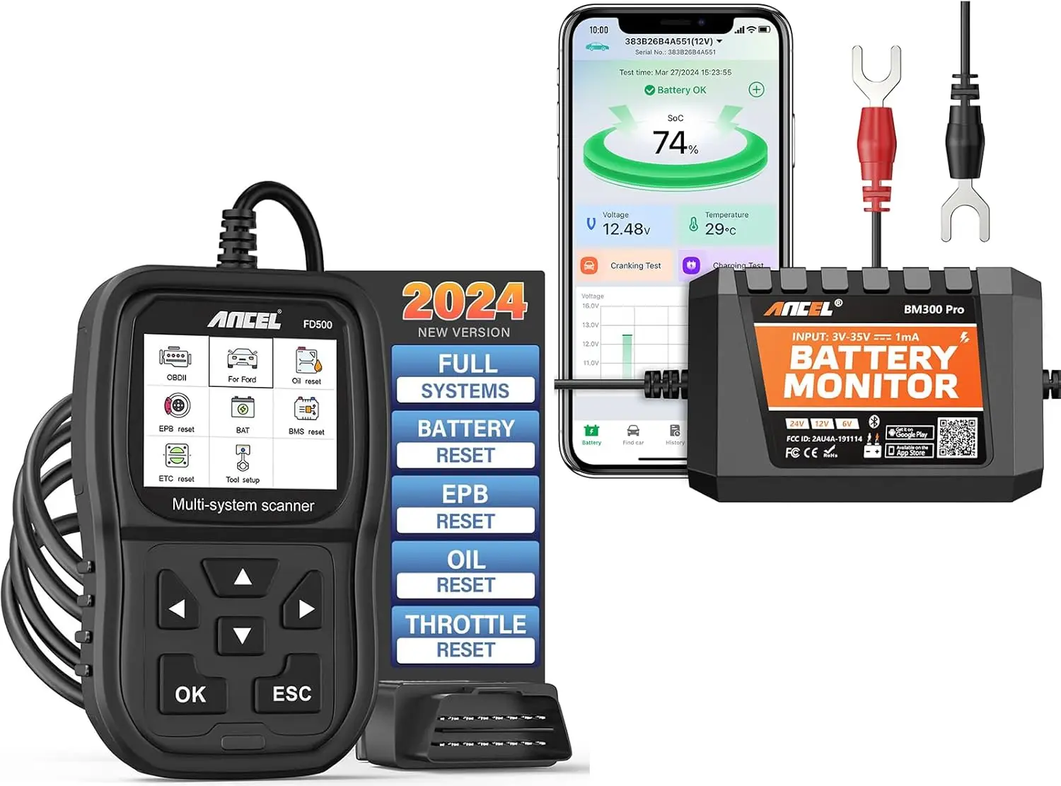 

Профессиональный диагностический инструмент Ford BM250 OBD2 для потоковой передачи данных в реальном времени, ремонта и обслуживания автомобилей