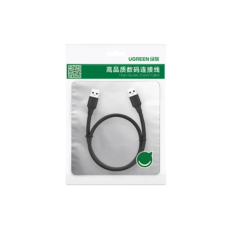 UGREEN USB - USBケーブル USB 2.0 オス-オス Type A - Type A データ転送用ケーブル
