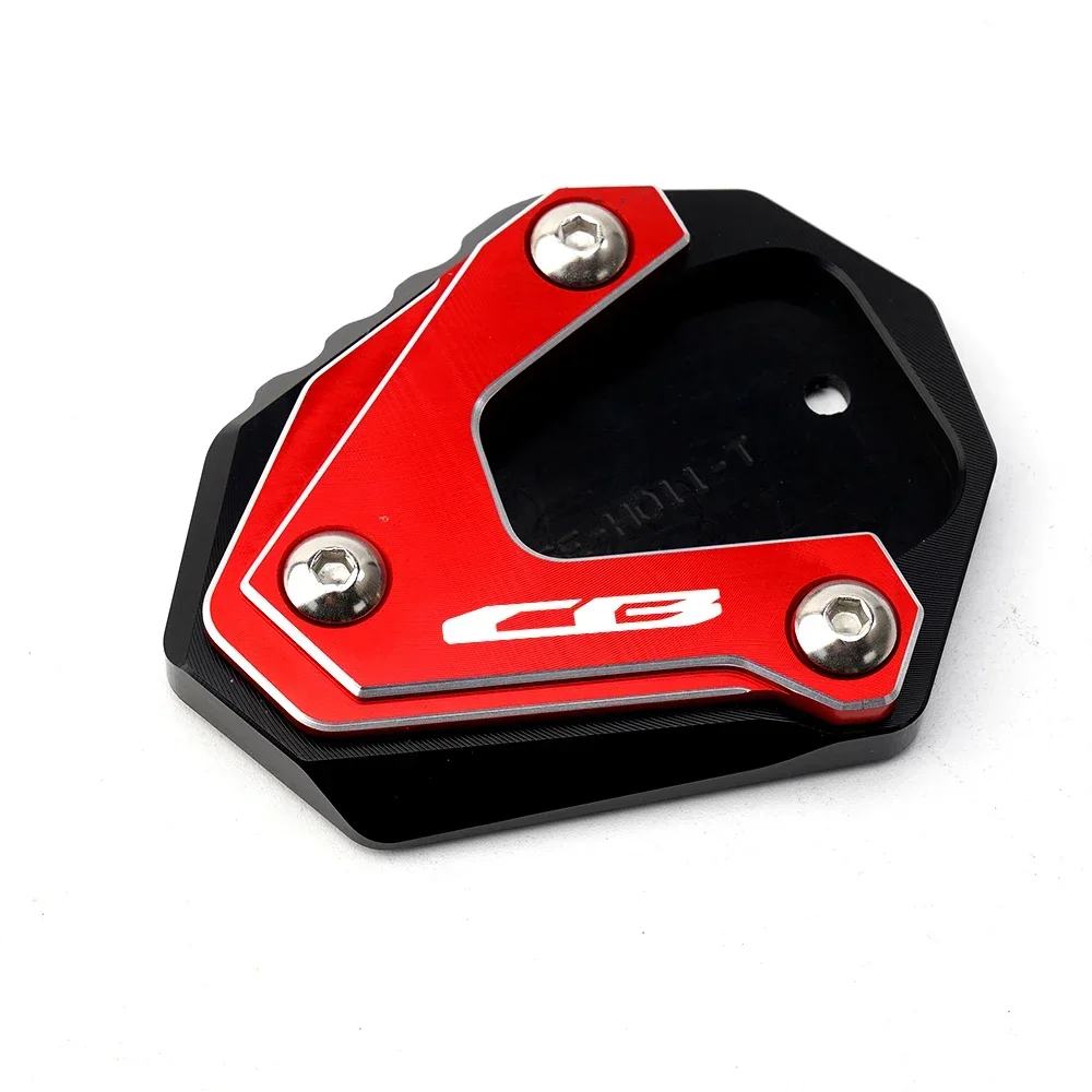 Motorcycle Side Stand Extension Kickstand Pad For HONDA CB500X CB650R CB500F CB125R CB300R 400X CBR650R 650F CBR500R  Keychain - Image 5