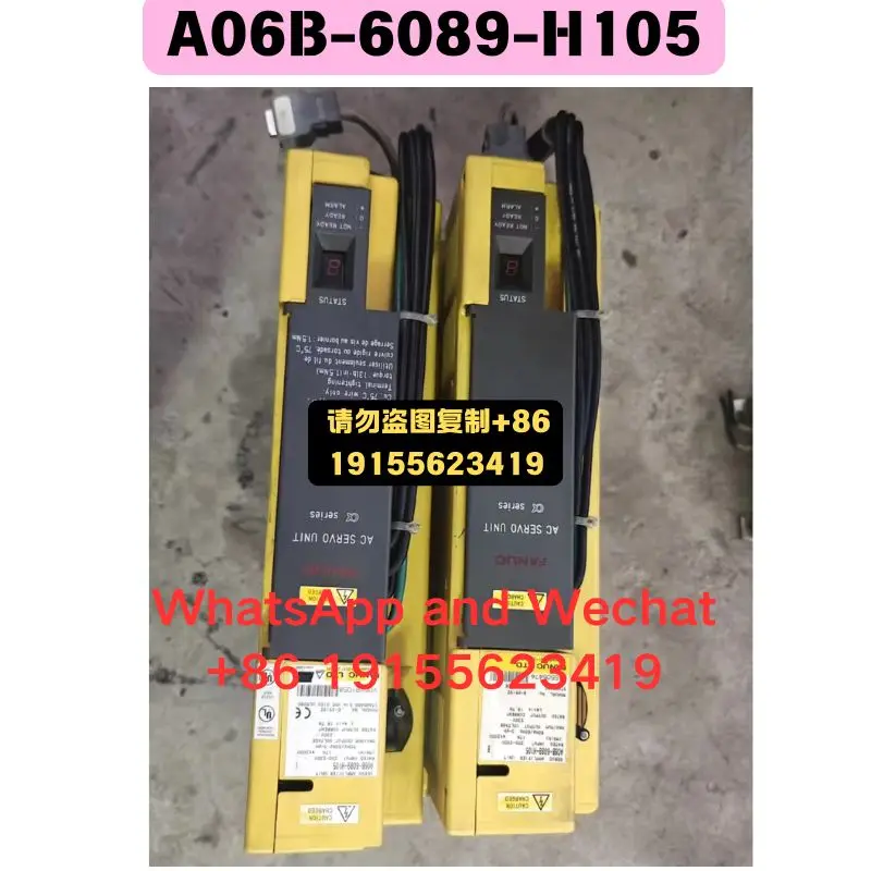

Б/у драйвер A06B-6089-H105 Функциональный тест ОК Быстрая доставка