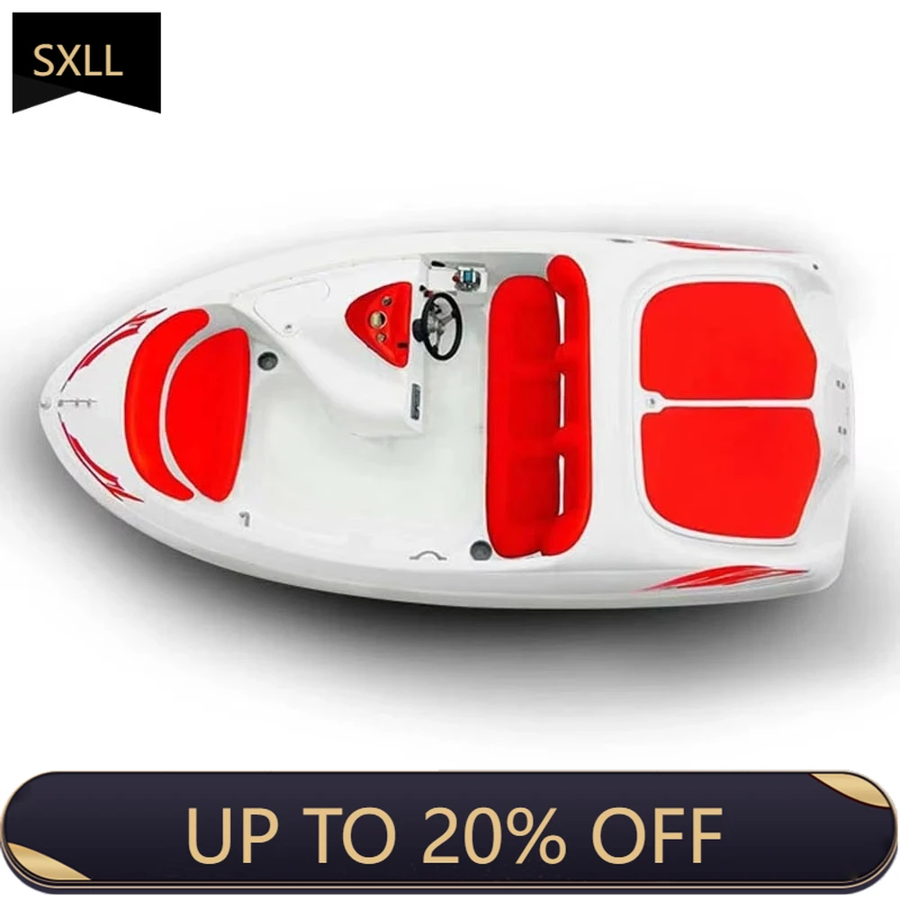 

SXLL 2020 new 1400cc 6-seat speedboat high-speed party motorboat large space family water jet boat