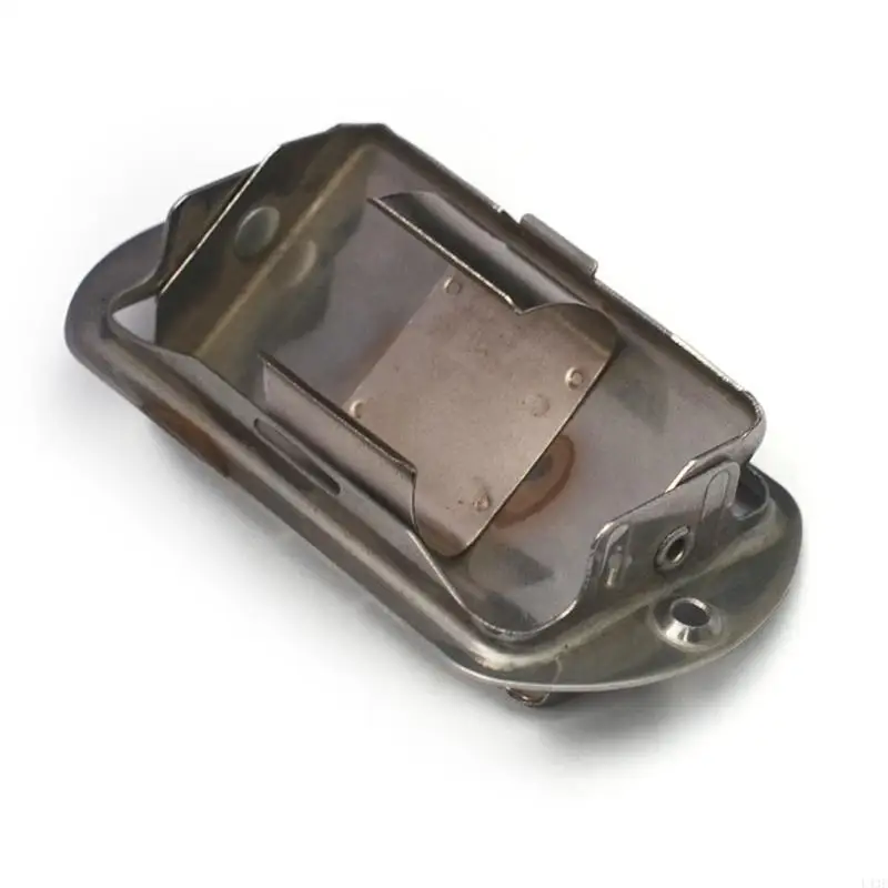 Stainless Steel Electric Guitar Battery Compartment Rusts Resistant Ensures Stable Power Supply Perfect for Performers 