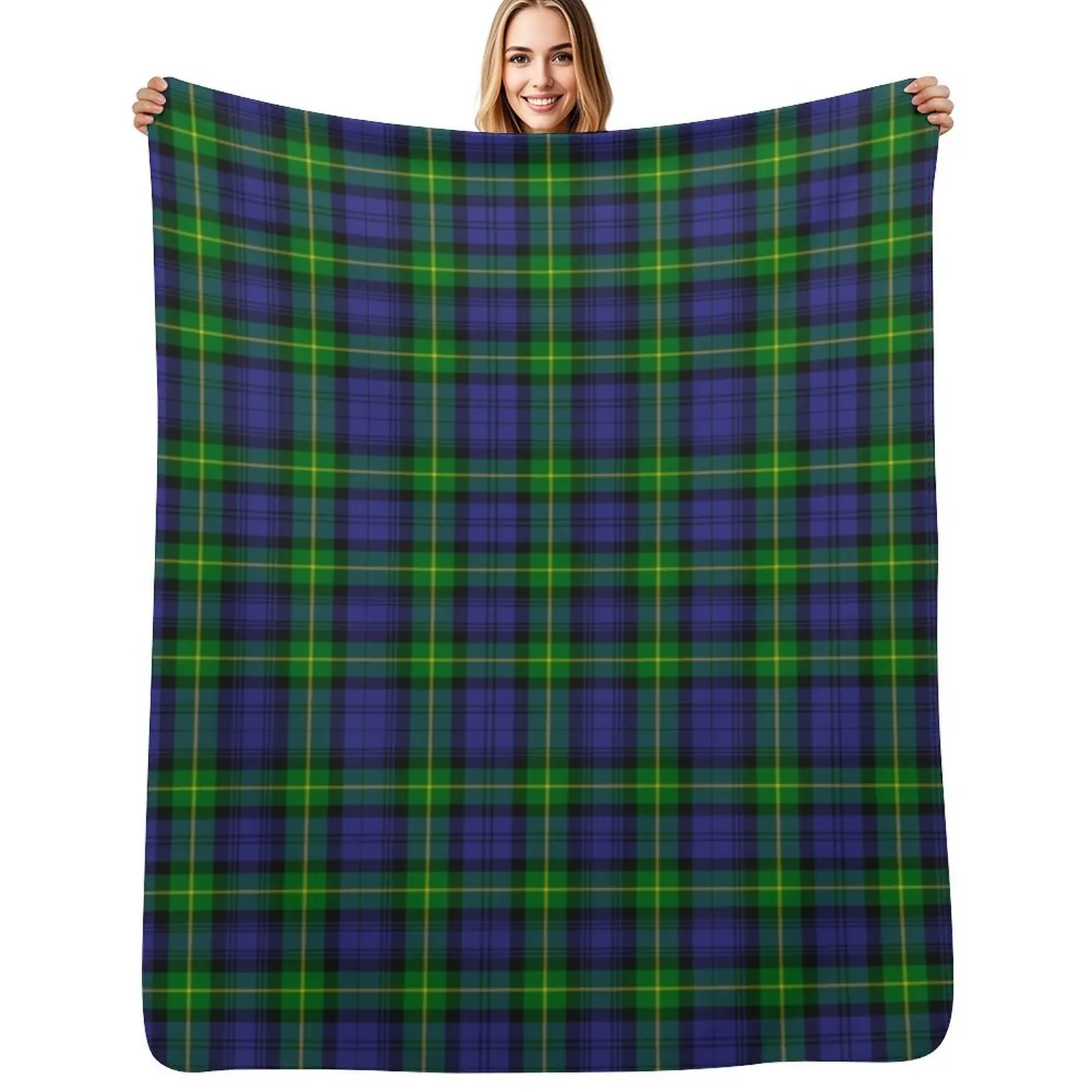 Milne surname last name Scottish Tartan Throw Blanket Camping Picnic Extra Large Throw Heavy Soft Bed covers Blankets