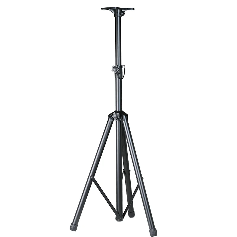 Portable Folding Height Stock Available Reinforcement Stable Speaker Adjustable Stand for Press Conference Center