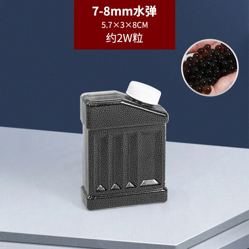 AJ50000PCS كرة جل الماء 7-8 مللي متر لعبة المسدس الرصاص اكسسوارات الصيف في الهواء الطلق اطلاق النار اللعب لعبة الرياضات المائية لعب للأطفال الكبار