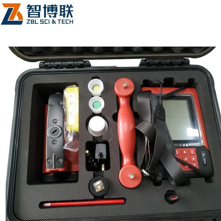 ZBL-R800 parede integrada aplicação integridade concreto d vergalhão detector vergalhão scanner localizador teste de corrosão