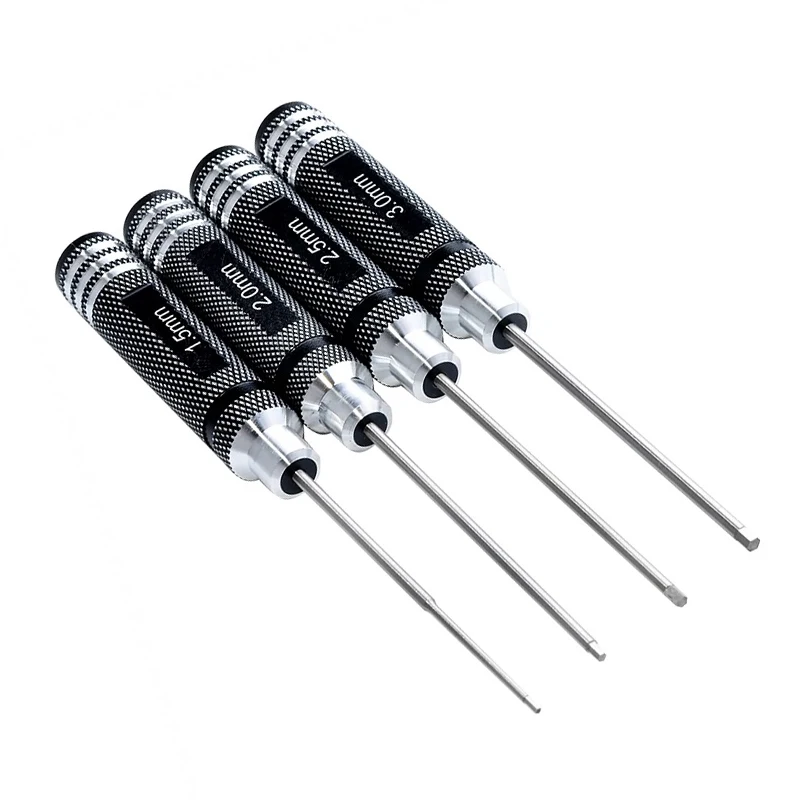 1.5mm 2.0mm 2.5mm 3.0mm Hex Screw Driver Screwdriver Set Hexagon Tool Kit For FPV Racing Drone Heli Airplanes Cars Boat RC Tools