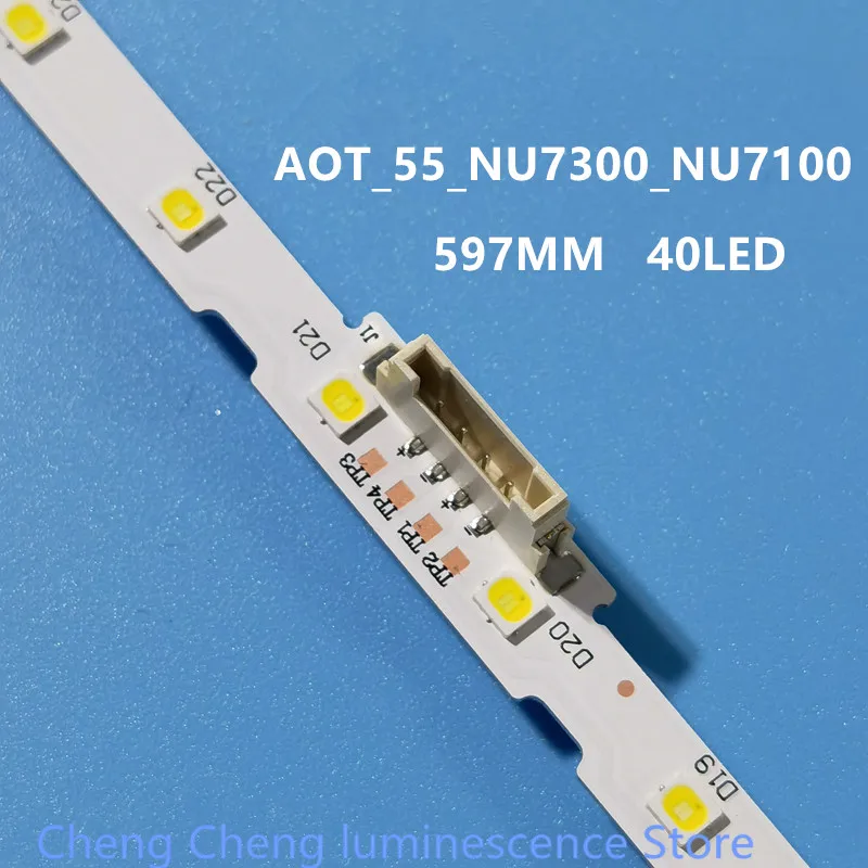 LED Backlight strip for UE55NU7100 UE55NU7105 55NU7100 BN96-45913A 46033A STS550AU9 UE55NU7170 UE55NU7300 UE55NU7400