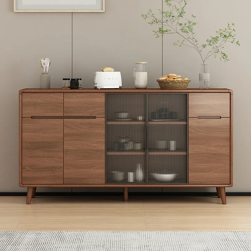 Chinese wooden console in kitchen and dining room, sideboard, locker, solid wood buffet cabinet, sideboard