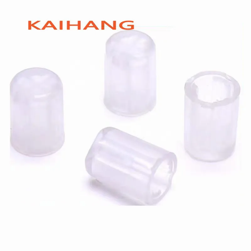 10PCS 10X14mm Plastic transparent knob Potentiometer Encoder knob Amplifier volume knob cap Flower Shaped Inner Hole 6mm