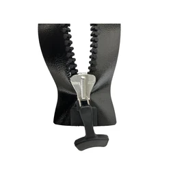 10# TPU waterproof seal zipper designed for IPX8 weldable outdoor activities giant zipper 1pcs 24cm