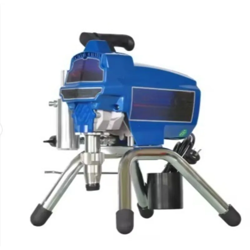 

High pressure airless sprayer for paint, latex paint, fully automatic portable plunger spraying machine