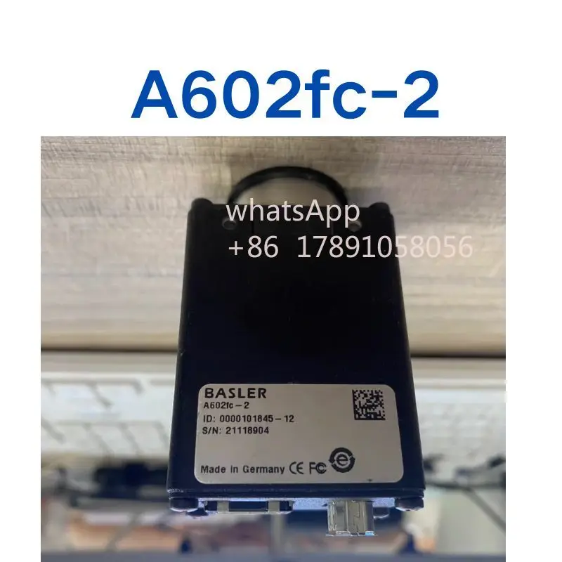 Câmera colorida CCD industrial A602fc-2 usada testada OK e enviada rapidamente