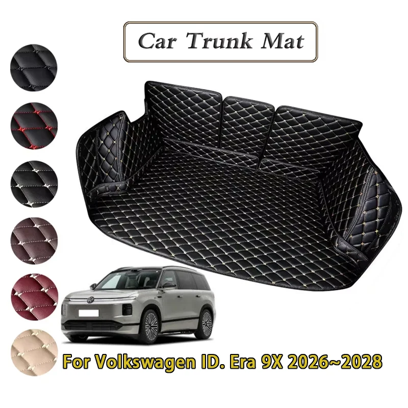 Car Trunk Cargo Liner For VW Volkswagen ID. Era 9X 2026 2027 2028 Waterproof Rug Rear Boor Mat Carpet Pad Auto Accessories