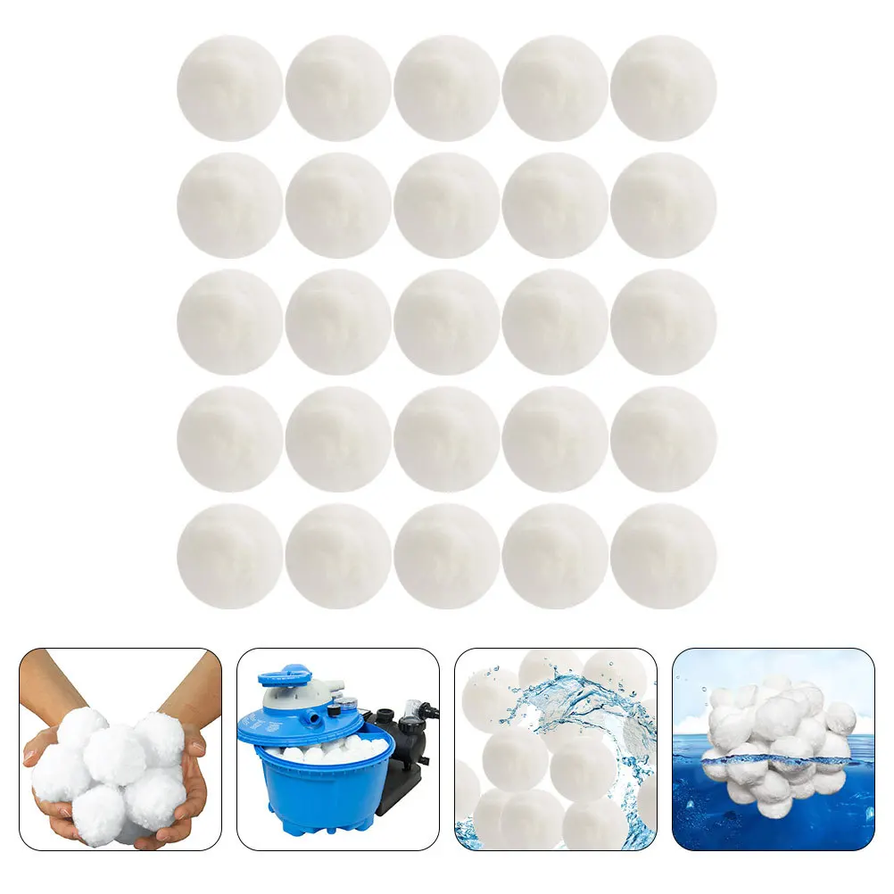 كرات إسفنجية ممتصة للزيت، كرات تنظيف مرشح عالية الكثافة لصيانة مستلزمات ترشيح حوض الاستحمام