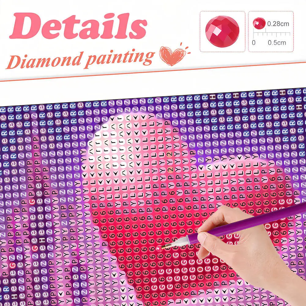 EverShine 5D Diamant Malerei Hund Katze DIY Mosaik Voll Platz Runde Bohrer Stickerei Tier Strass Bilder Hause Freizeit Geschenk – Detail 6