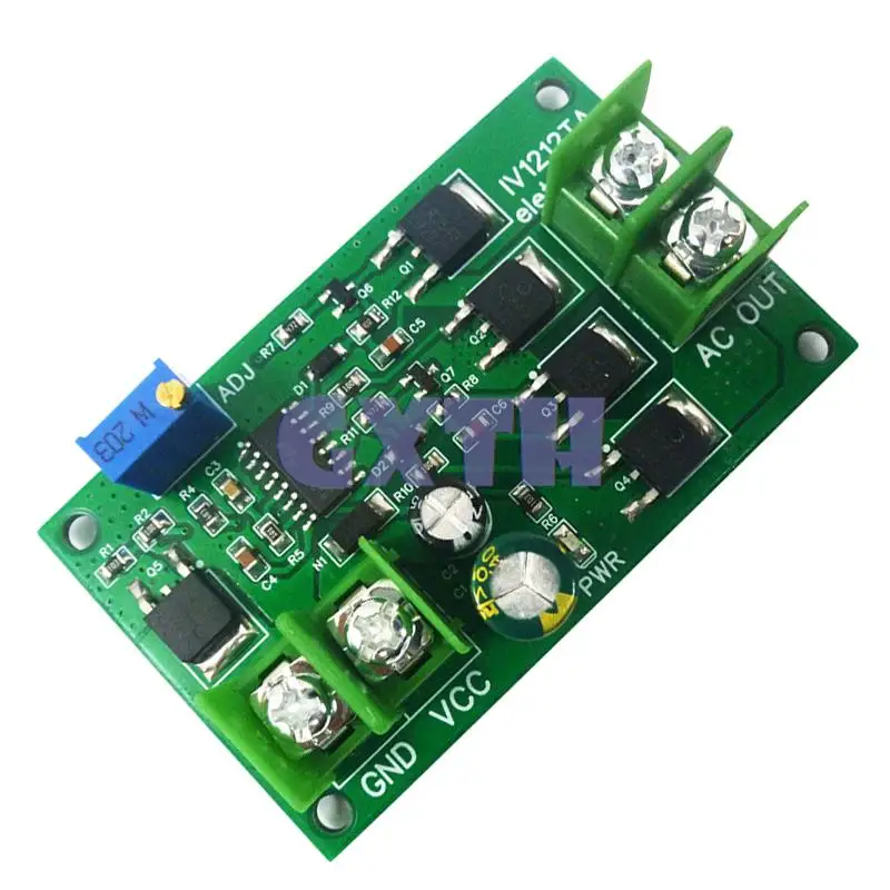 200W DC 12V To AC 12V Inverter 50Hz Square Wave Signal Generator Module 12W AC 12V To 220V Power Transformer