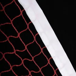 Accesorios para bádminton, red de bádminton de polipropileno, rejilla de 2,5x2,5 cm, red de malla roja, red deportiva plegable verde para deportes al aire libre