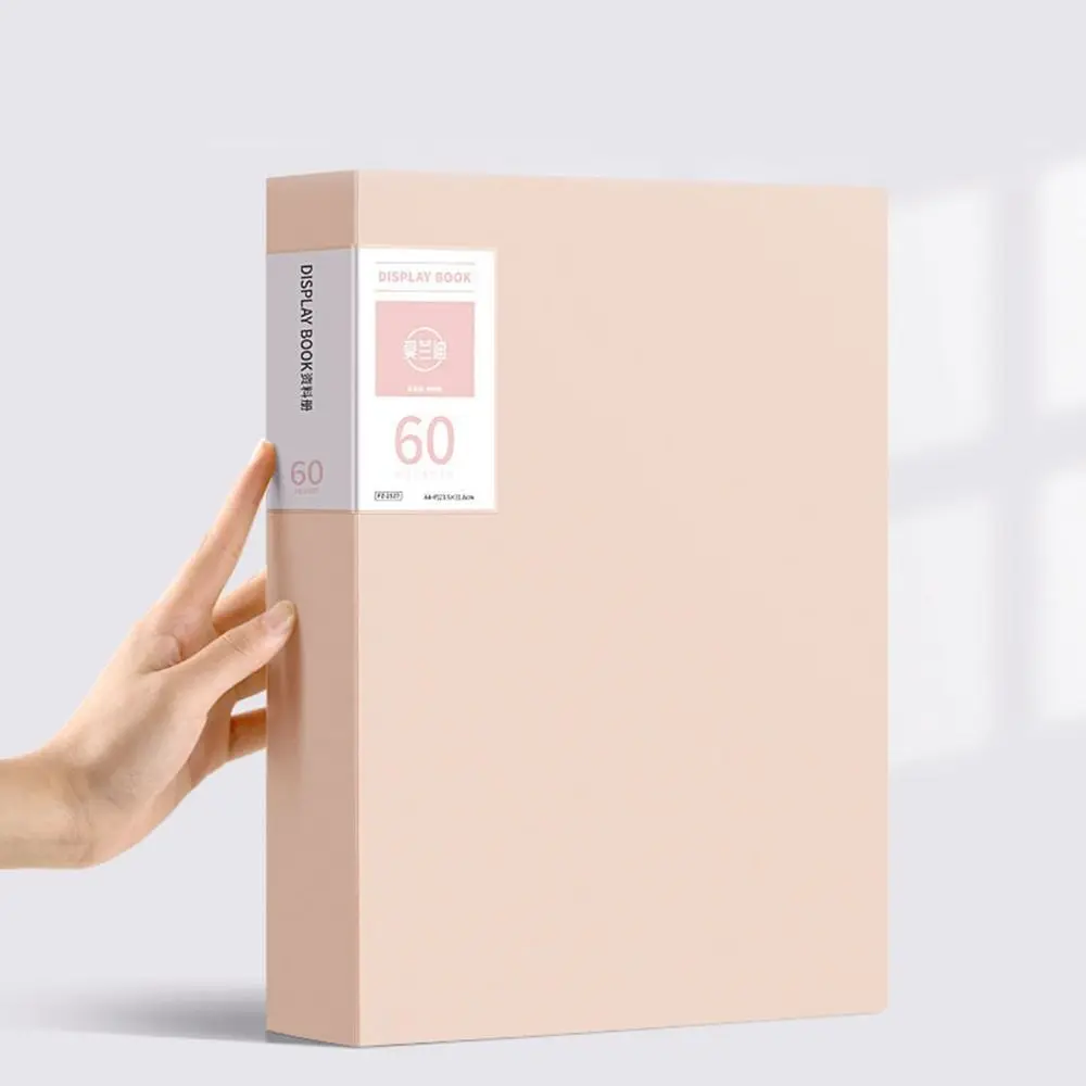 Desktop Storage A4 File Organizer Large Capacity Morandi Color Document Organizer Dustproof Waterproof A4 File Paper Folder