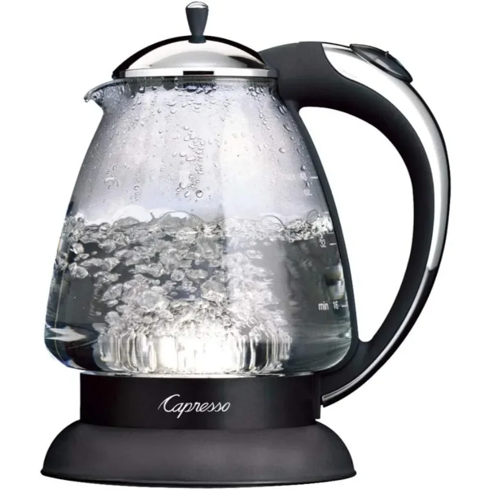 

Чайник для воды Capresso 259, 10 x 8,25 x 6,25 дюйма, полированный хром