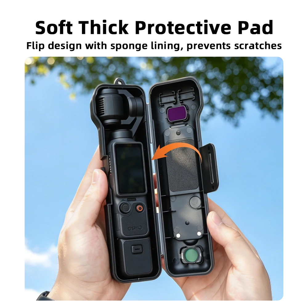 �y�Z�[�����z�|�P�b�g 4 ���[�P�[�X �ی�J�o�[ DJI OSMO Pocket 4 �p�n�[�h�P�[�X �A�N�Z�T���[�p���h�~�|�[�^�u���{�b�N�X