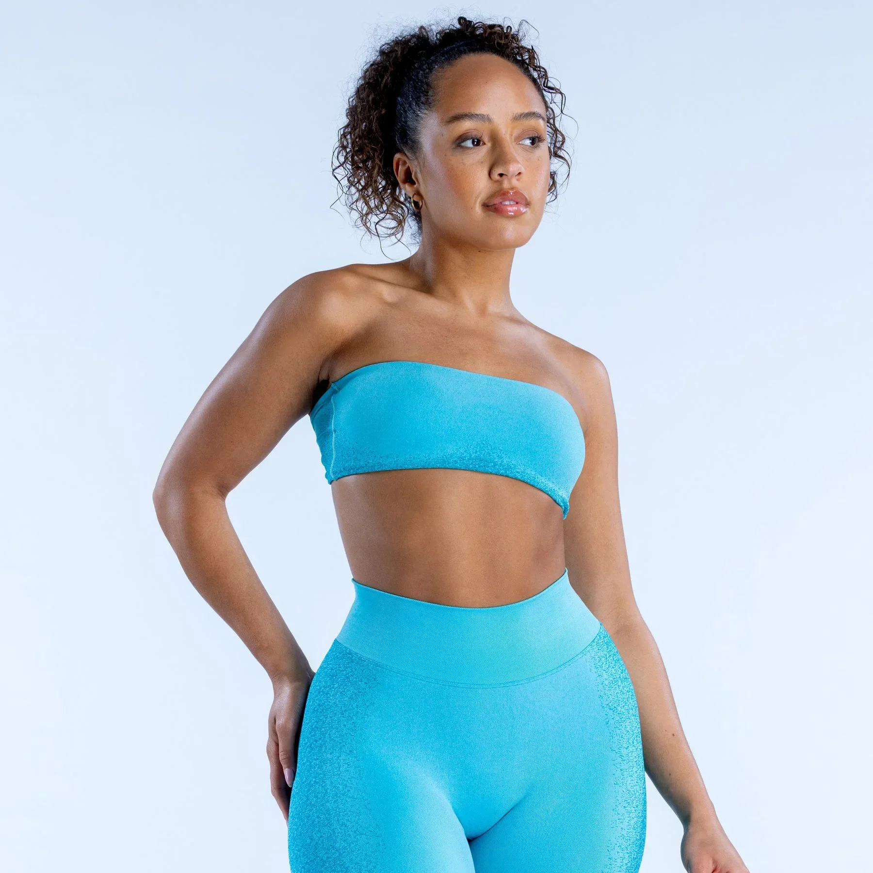 Sutiã de yoga esportes boob topo feminino banda ignite bandeau sutiã acolchoado tubo de colheita superior push-up sem costura sexy treino roupas de ginásio respirável