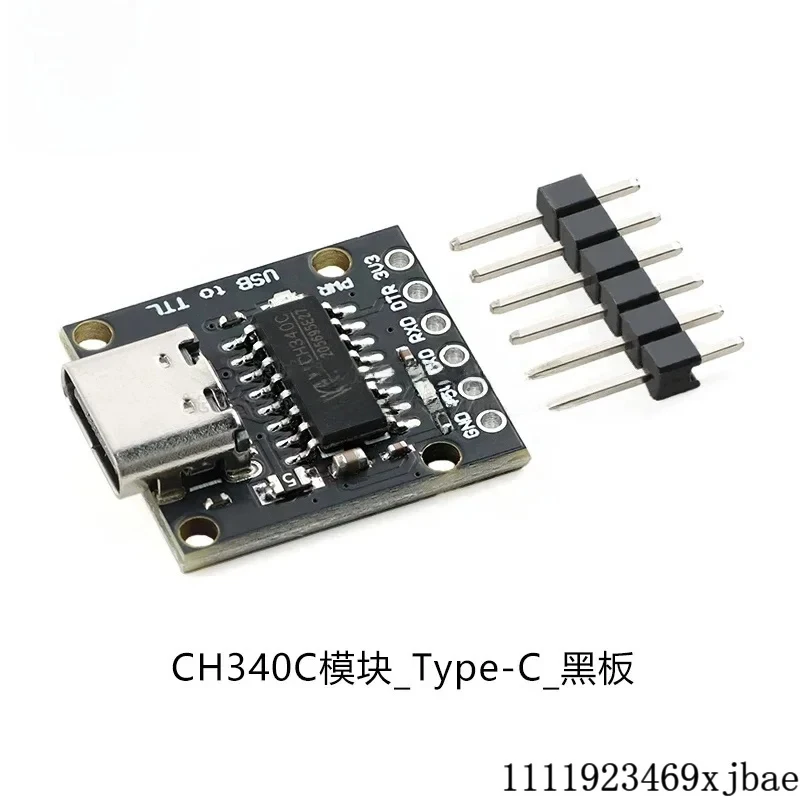 Mini USB to TTL Serial Converter Downloader CH9340C CH340C CH340E Converter TYPE-C Interface for Arduino