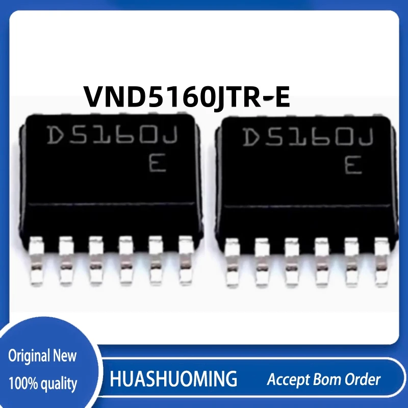 5Pcs/Lot VND5160JTR-E  VND5160JTR VND5160 SOP-8