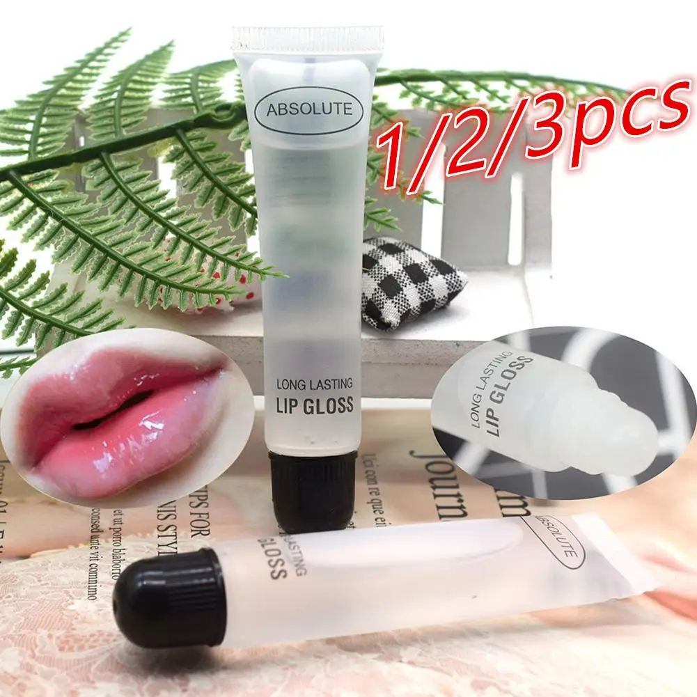 Transparent Hose Colorless Moisturizing Lip Gloss Fade Anti Lip Dry Cracking Clear Lip Nutritious Gloss Lines Lipstick Liquid