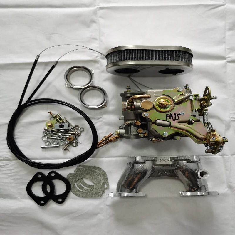 MINI cooper FAJS single 40 DCOE Carburetor conversion kit short linkage long manifold