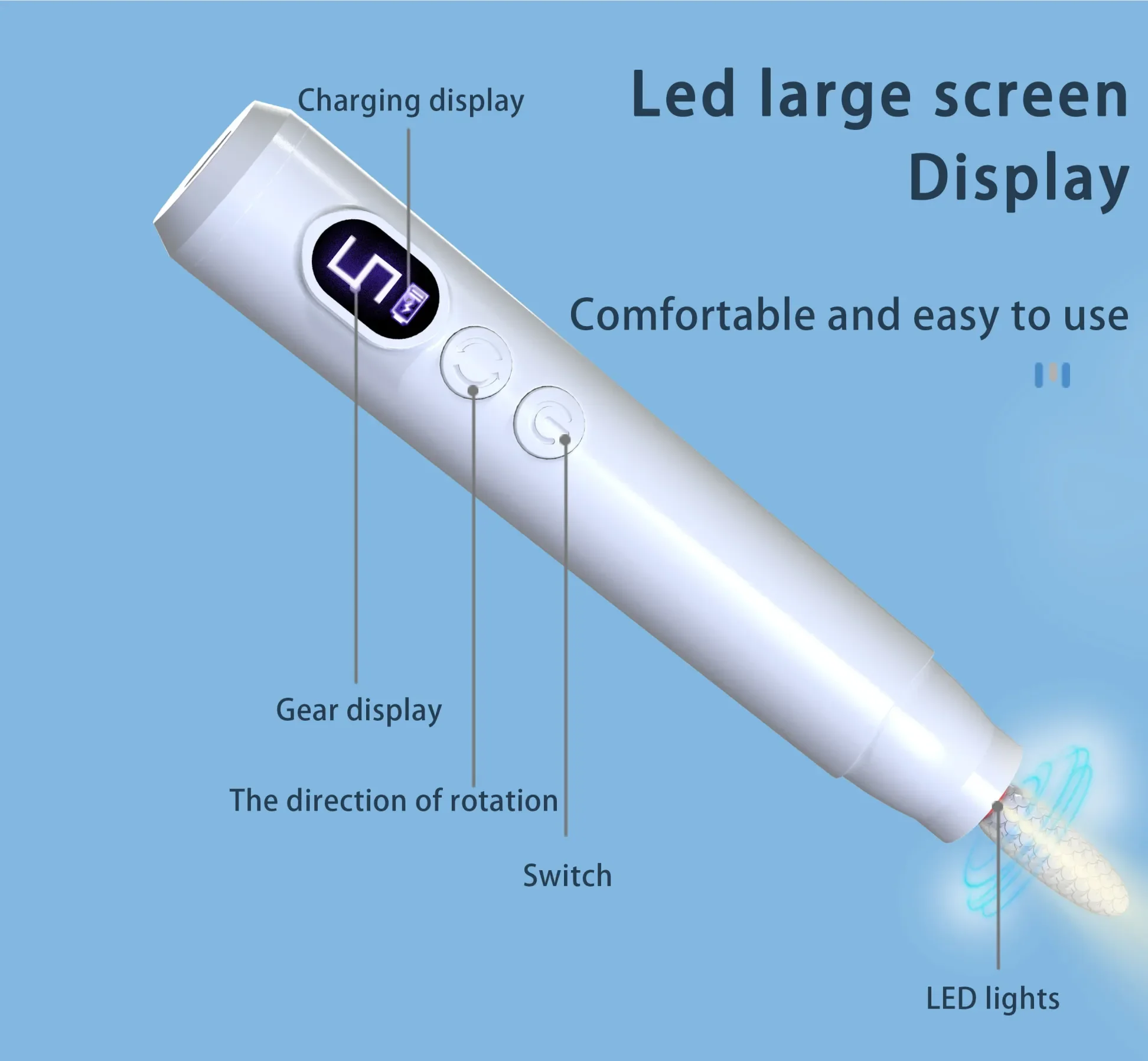 Taladro de uñas inalámbrico, Lima eléctrica profesional para Gel acrílico, inmersión en polvo, Kit de máquina de taladro portátil para manicura