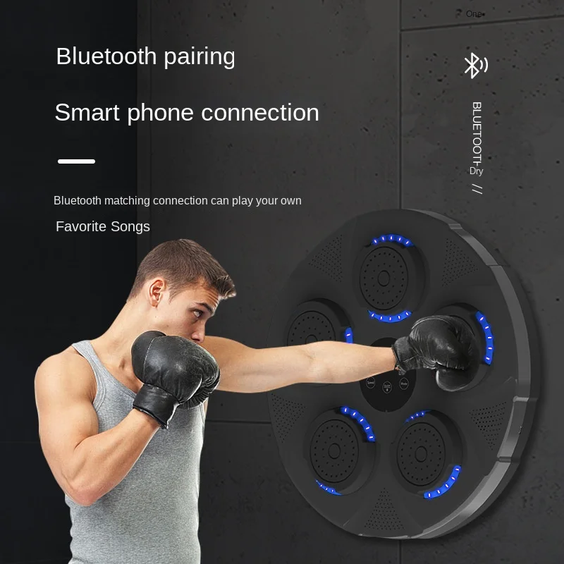 Intelligent Music Boxing Trainer, Electronic Response, Wall Target Rhythm, Taekwondo, Hanging Training Equipment