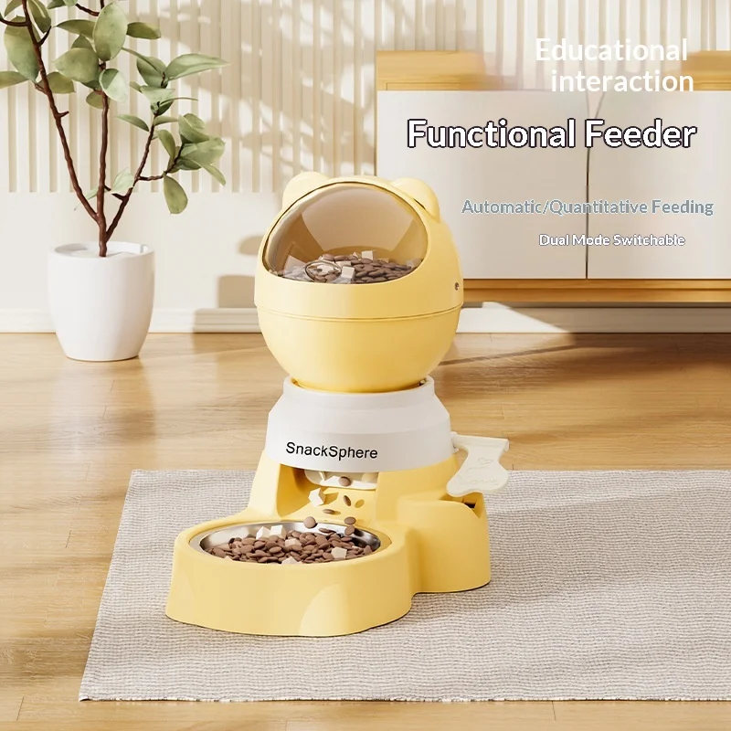 Comedero automático de alimentación lenta para perros y gatos - imagen 4