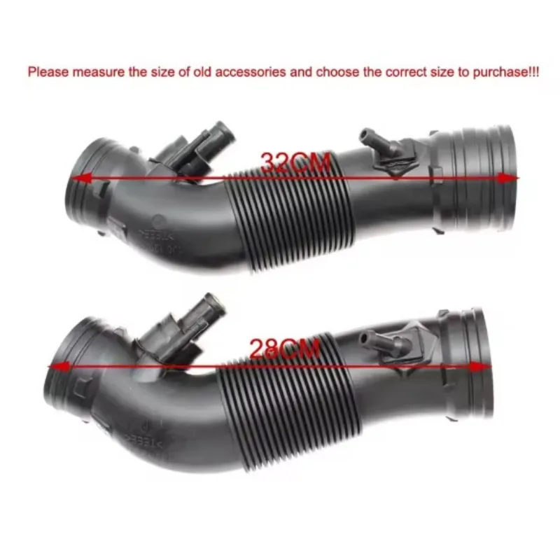 1Pcs Brand New Oem 1J0129684G 28CM/32CM Engine Air Mass Meter Hose For Volkswagen Golf Jetta 2.0 1999-2001 1J0 129 684 G