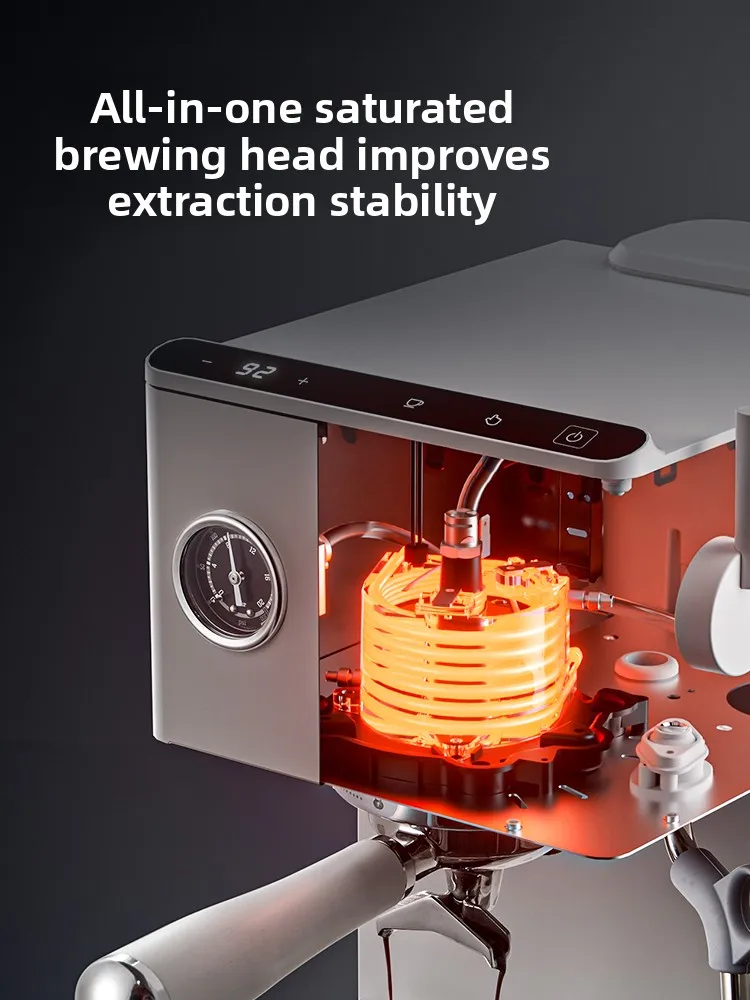 Couplux/Kepu CP266 double boiler coffee machine full semi-automatic Italian professional household small milk foam