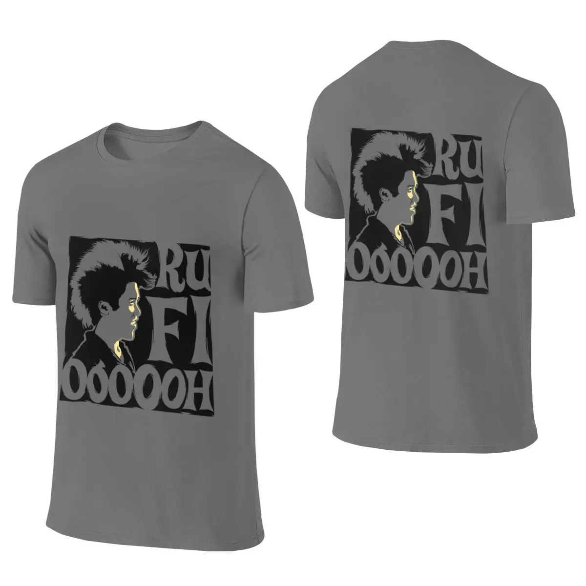 Rufio (Hook) Dating Reversible T-shirt Niche Personality Wrinkle-Free Cotton Tee