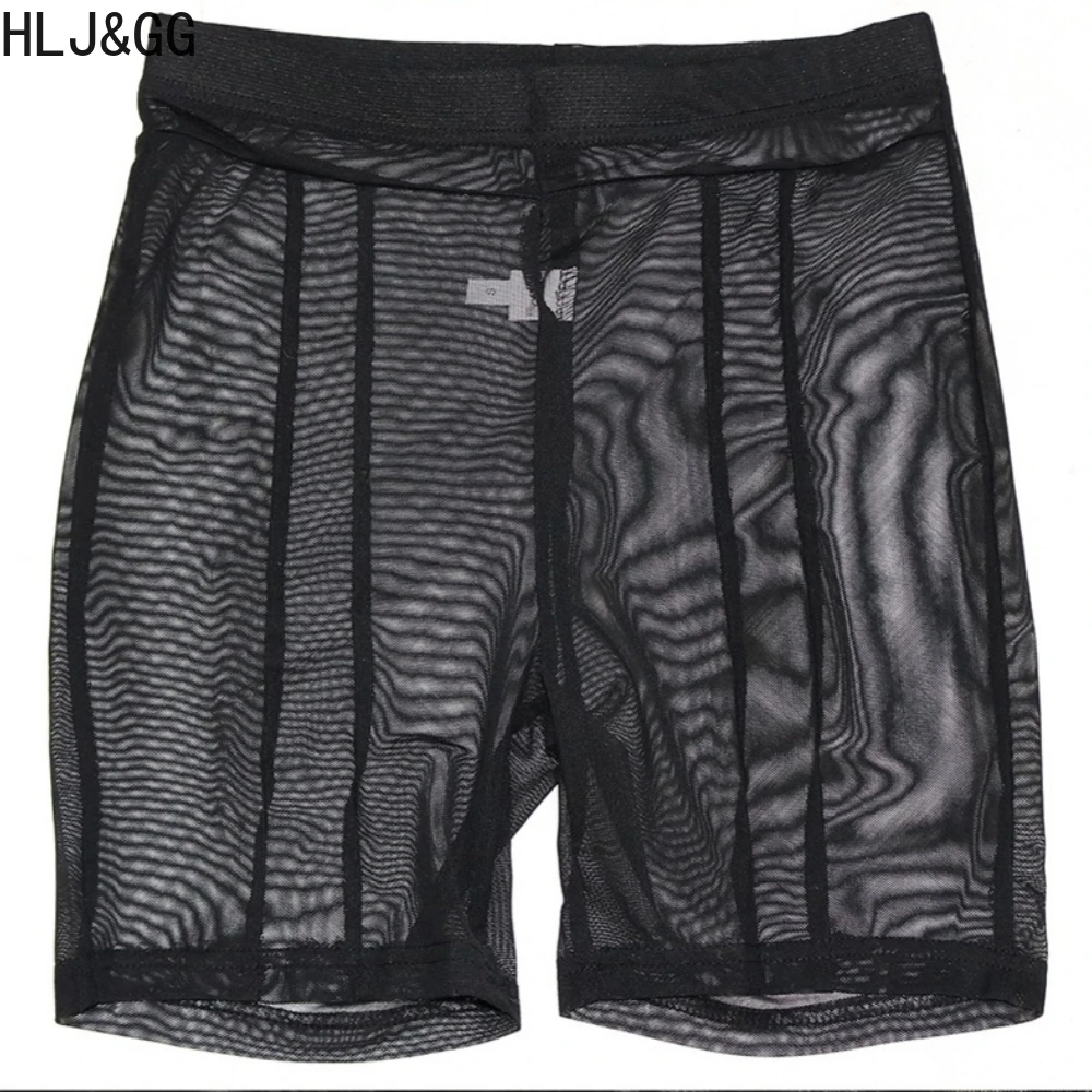 HLJ & GG – ensemble deux pièces pour femmes, haut imprimé à pois, col licou, avec nœud, sans manches, dos nu, haut Slim + short en maille, tenues Streetwear