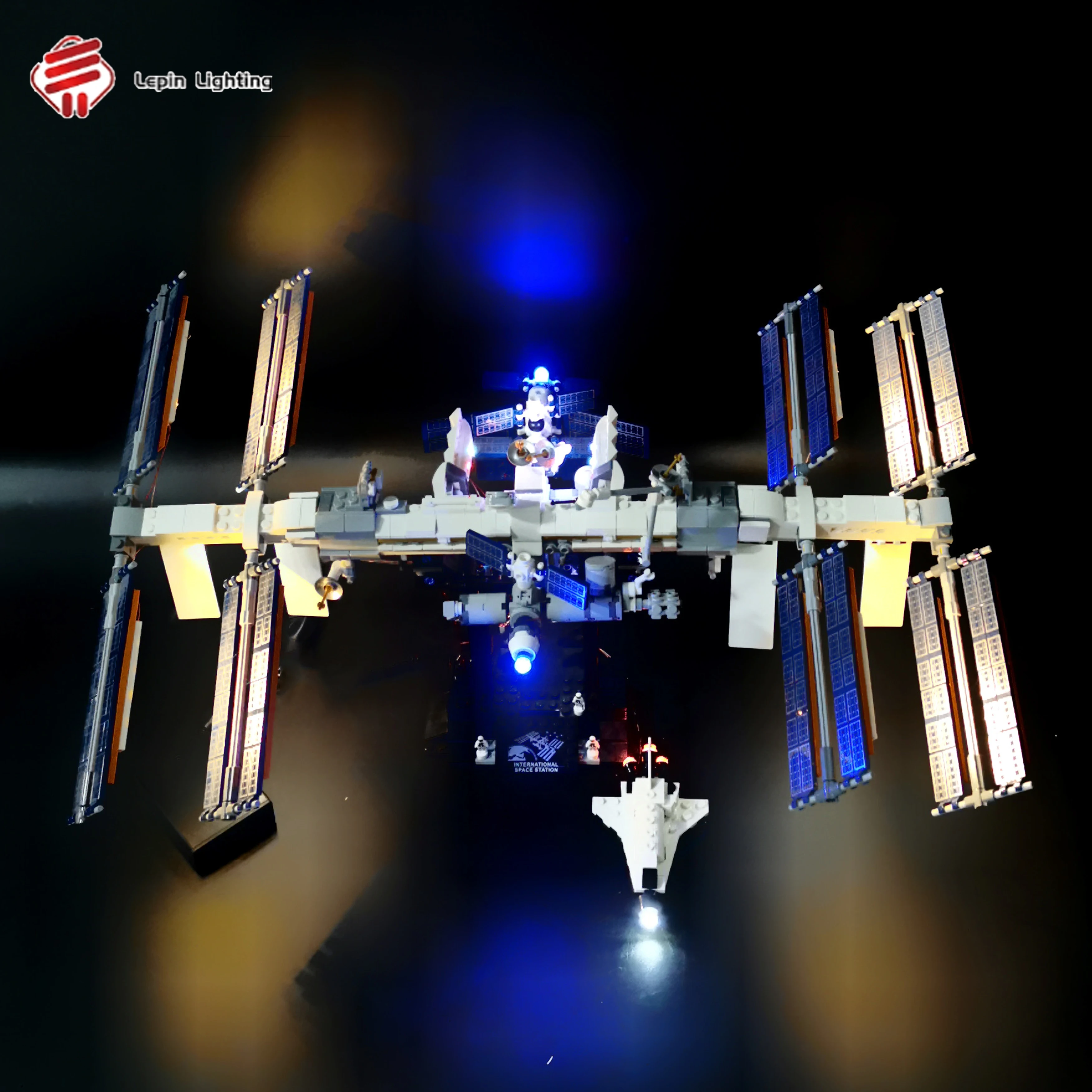 LED-Beleuchtungsset, kompatibel mit 21321 International Space Station Bausteinen, Modell, dekoratives Lichtset für die Präsentation