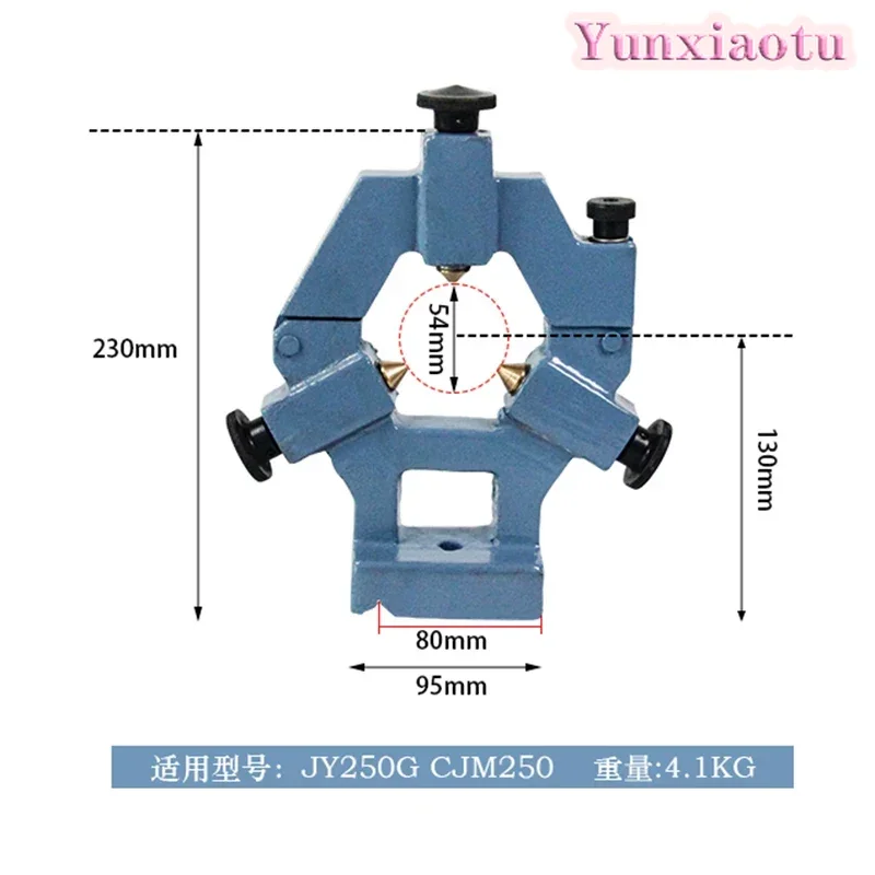 Lathe Steady Rest & Follower Rest for Home Use, JY320F/JY250G/JY210V Lathe Accessories, Precision Center Rest for Metalworking