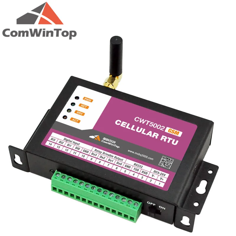 CWT5002-1 4DI 4DO Rs485 Modbus Rtu Gsm Gprs 4g Wi-Fi Modem IoT Gateway