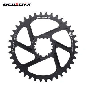Goldix-Chainring by bicycle, narrow wide wheel, crank crown for Sram 3-Bolt Single Disc, 30 t, 32 t, 34 t, 36 t, 38t Main Main Sales Crown Crown - №1