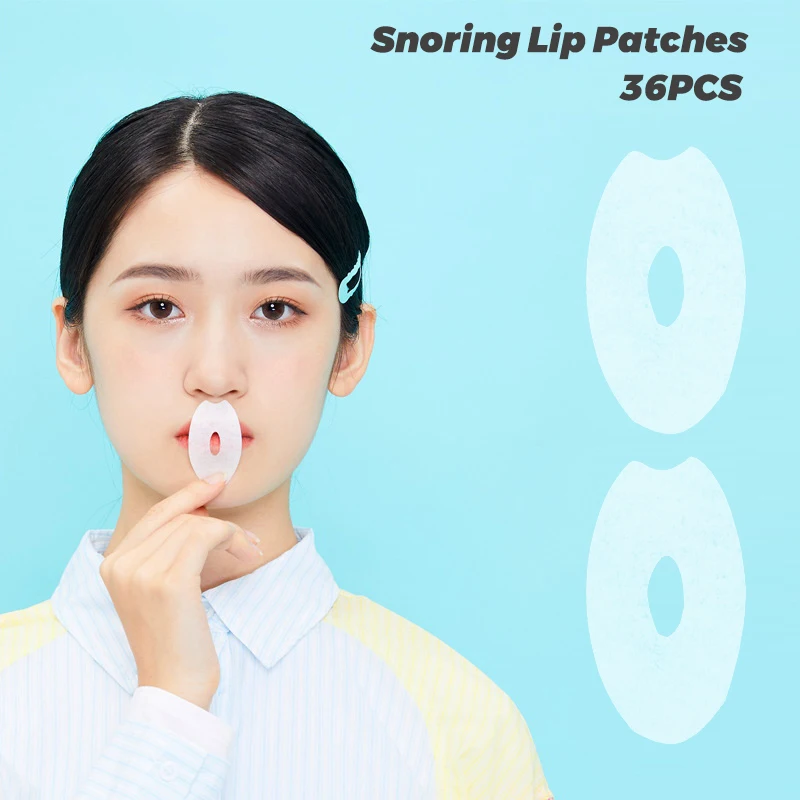 36Pcs Mouth Tape Sleep Strips For Anti-snoring Mouth Breathing Tape To Improve Sleep Mouth Stickers For Snoring Lip Patches