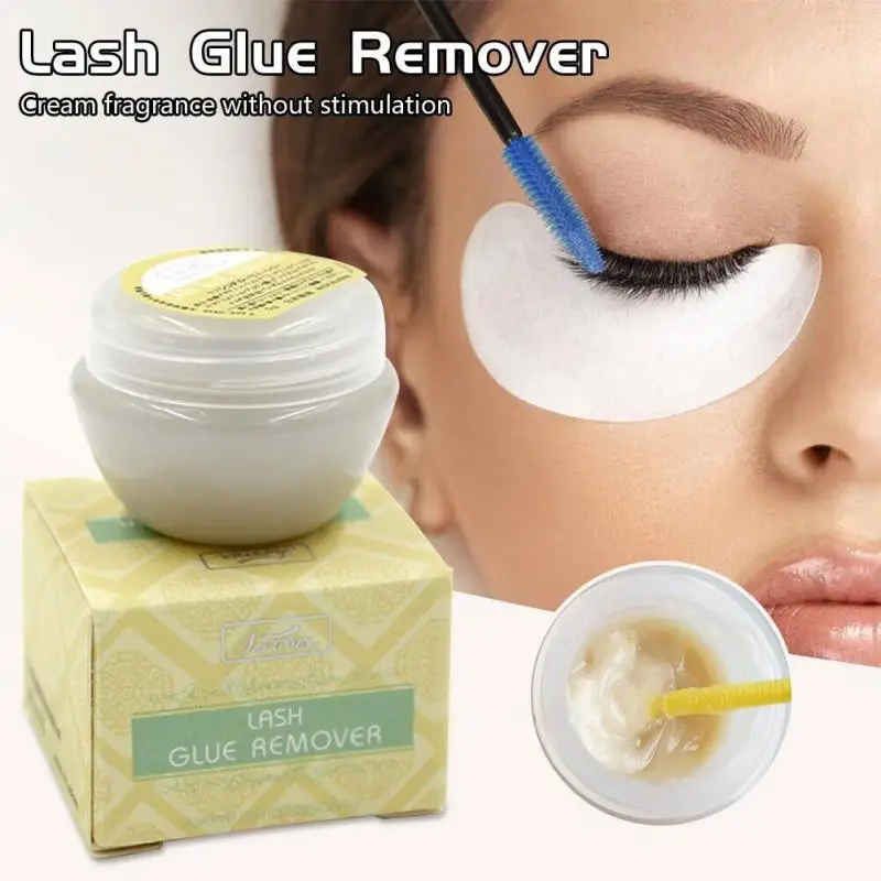 Fase Eyelash Glue Remover, Cílios Extensões Ferramenta, Creme, Fragrância Cheiro, Profissional